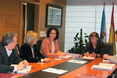 El Tercer Sector de Acción Social gallego se reúne con la Conselleira de Traballo e Benestar