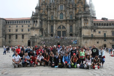 Los usuarios de FEAFES Galicia se preparan para recorrer el Camino de Santiago