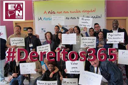 #Dereitos365, a campaña de Nadal das entidades de acción social galegas