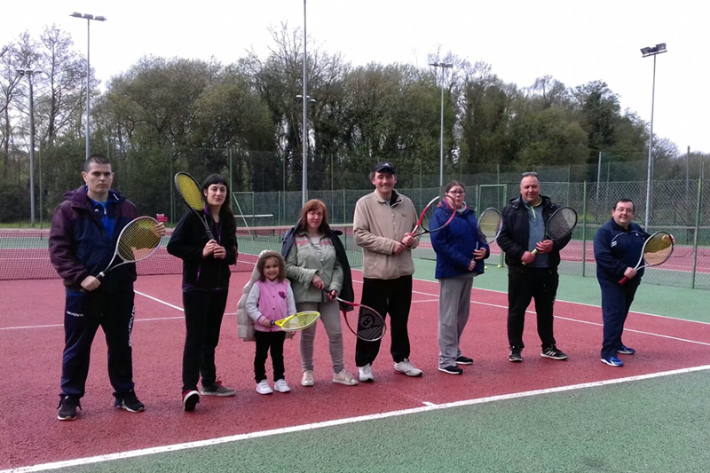Iniciación ao tenis coa Escola Marineda