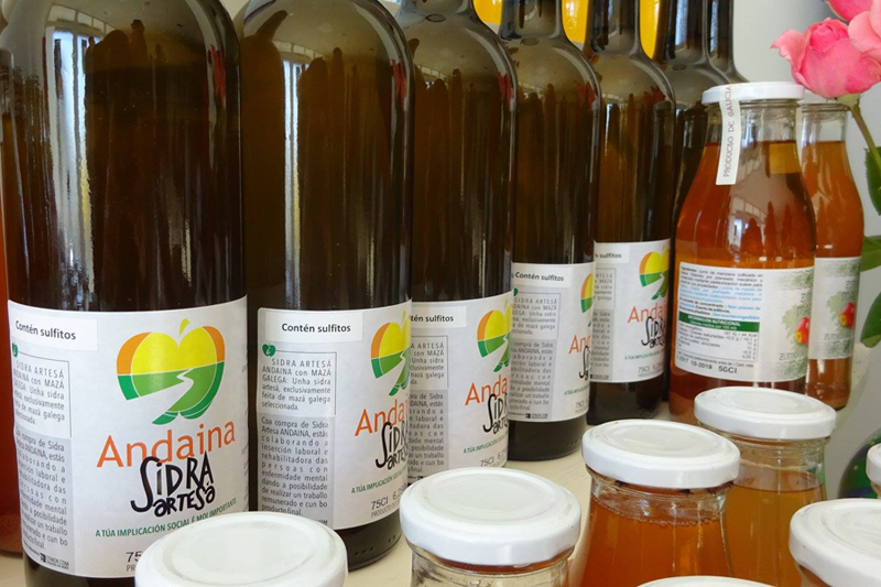O zume de Andaina, recoñecido co selo CRAEGA